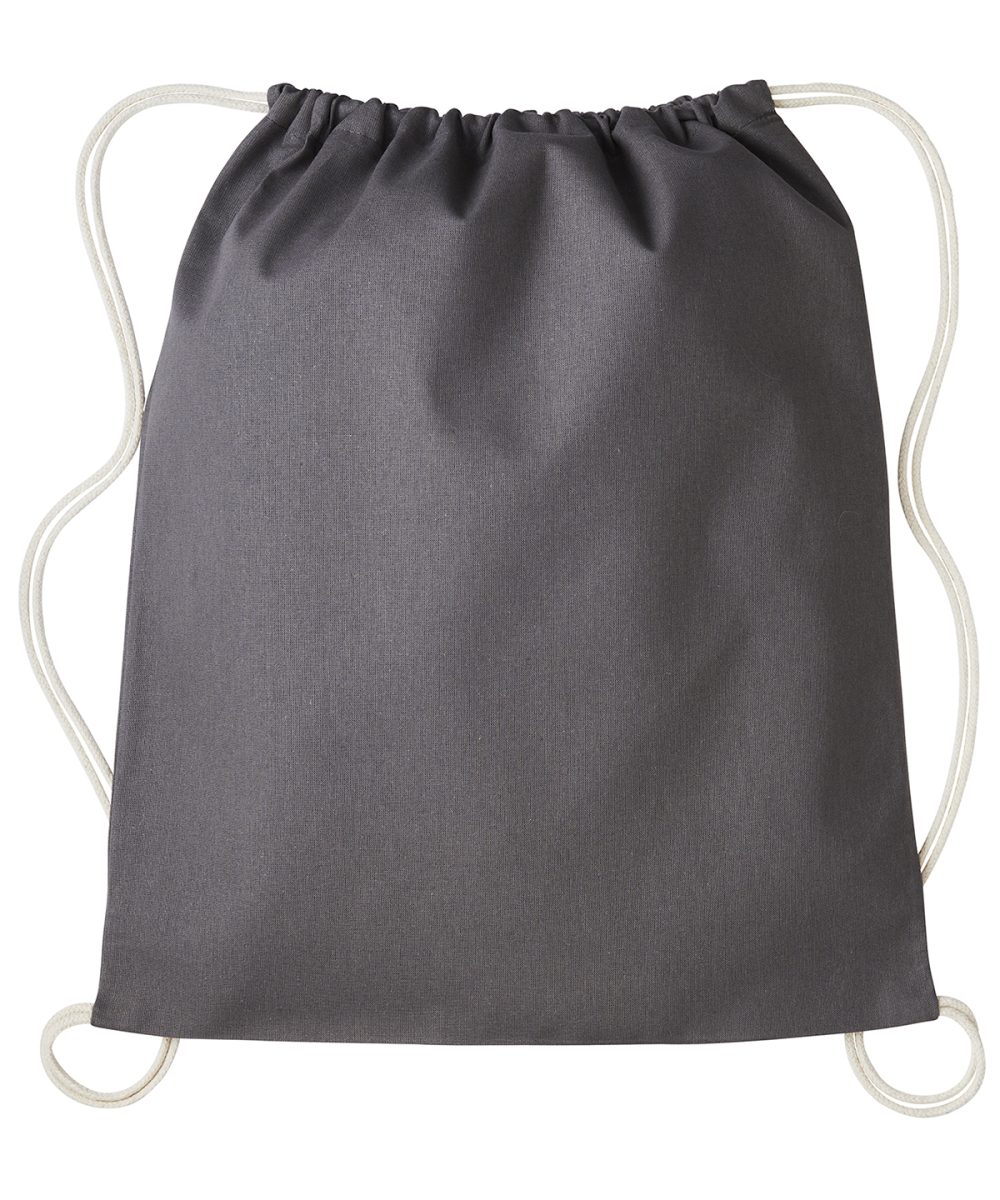 Slate Light Grey/Natural Gymsac with cords