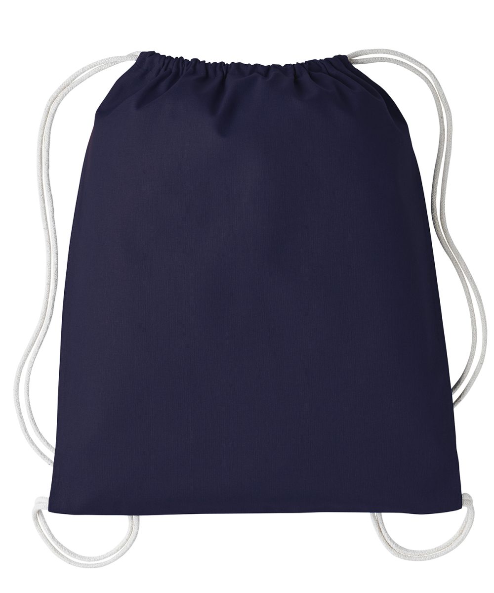 French Dark Navy/Natural Gymsac with cords