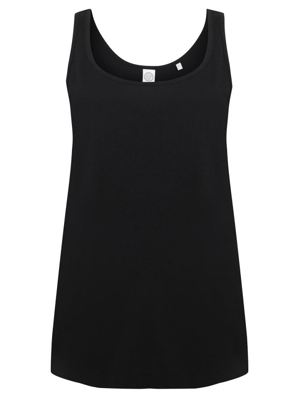 Black Women's slounge vest