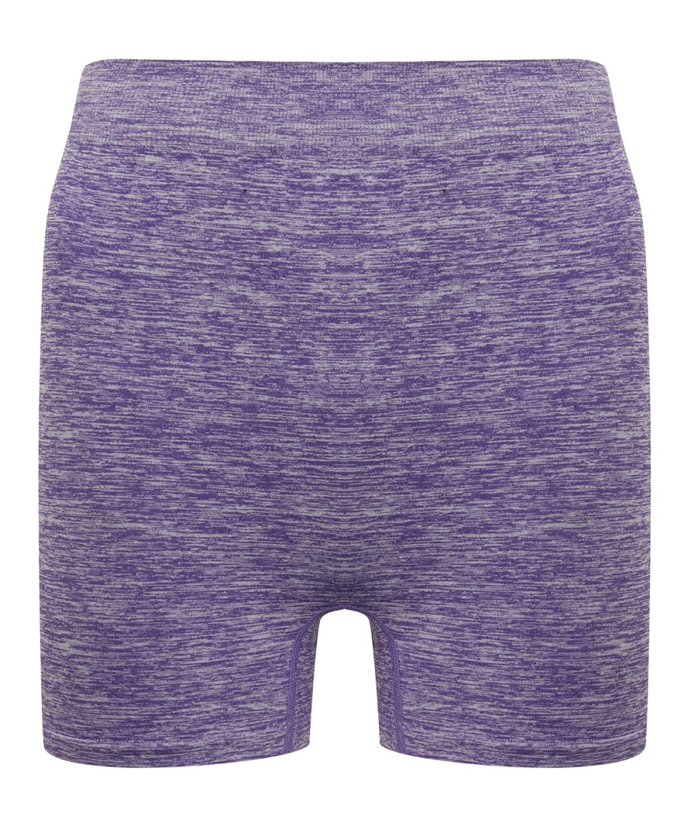 Purple Marl Women's seamless shorts