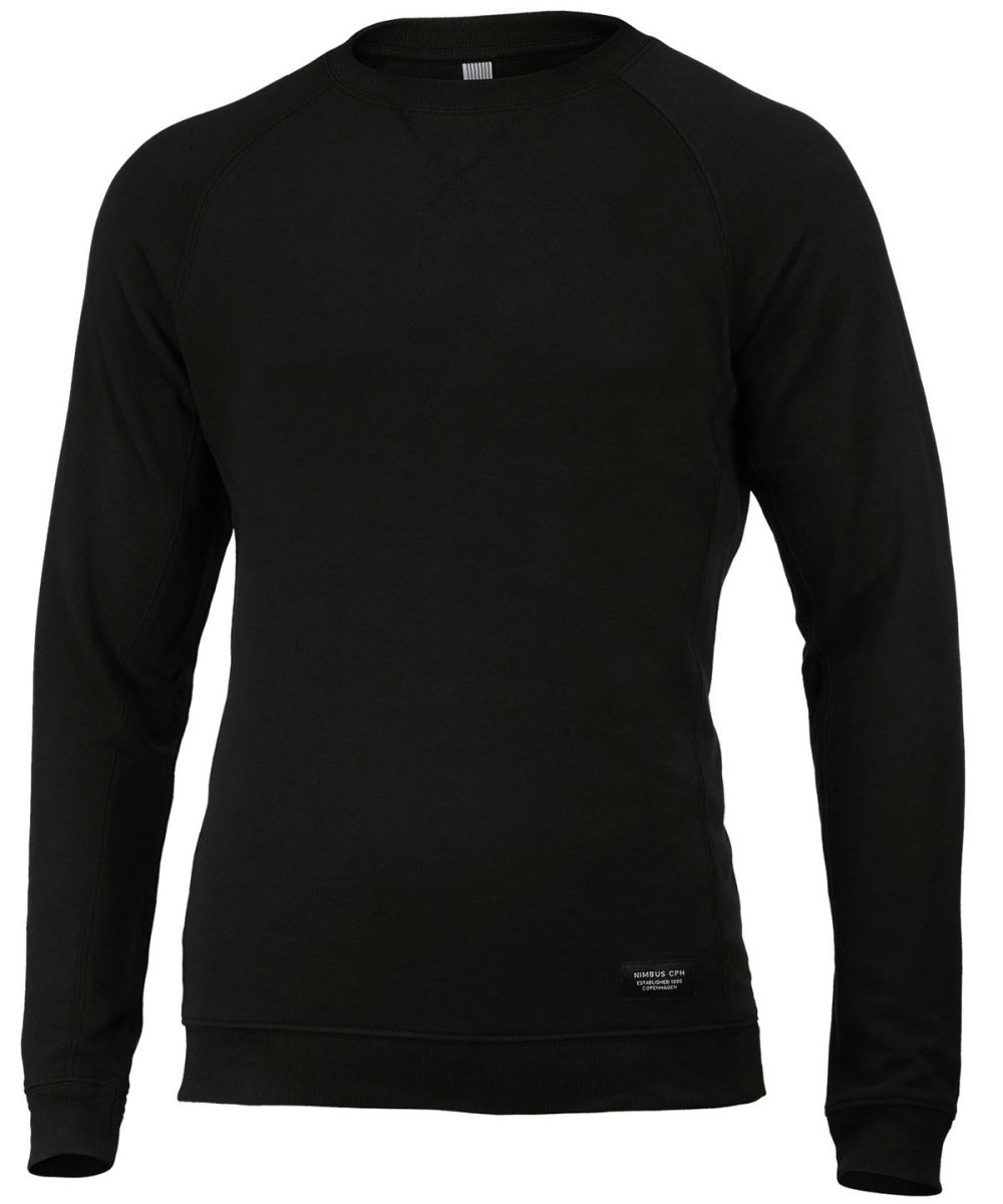 Black Newport – luxury lightweight crewneck