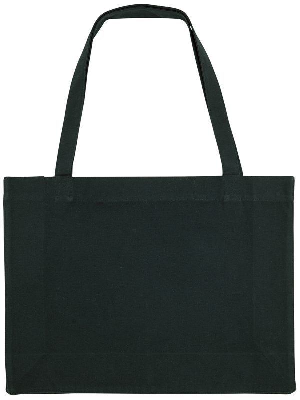 Black Woven shopping bag (STAU762)