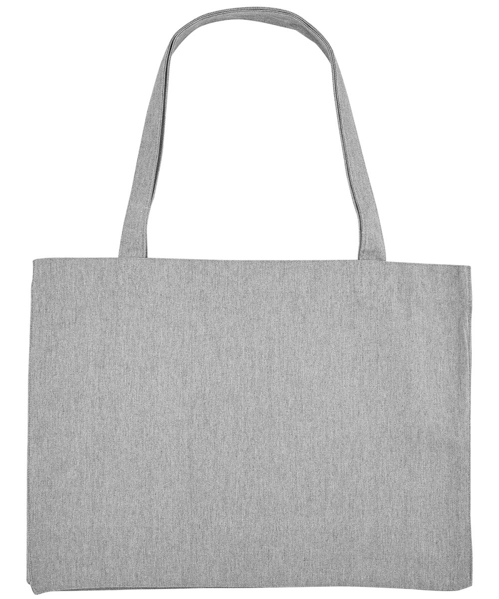 Heather Grey Woven shopping bag (STAU762)