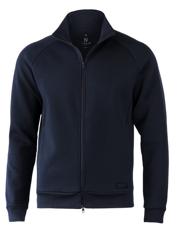 Navy Eaton – premium double-faced sweatshirt