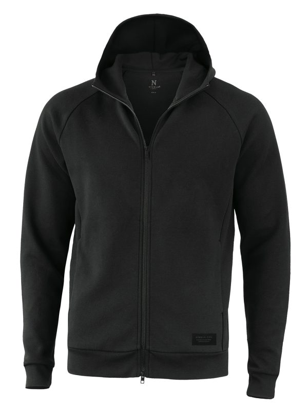 Black Hampton – premium double-faced hoodie