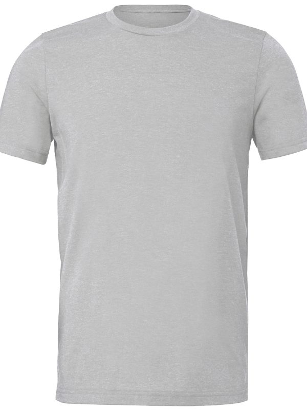 Athletic Heather Unisex sueded tee