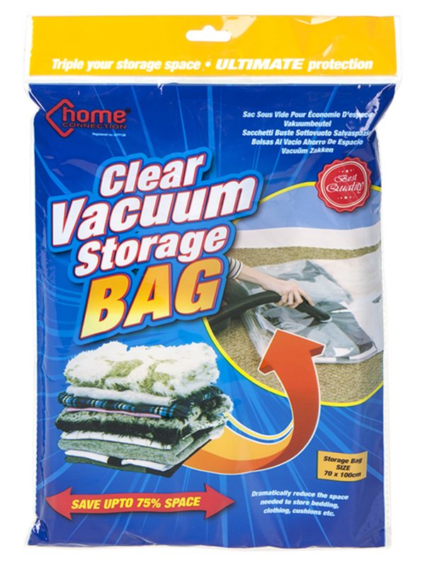 Standard Clear vacuum storage bag