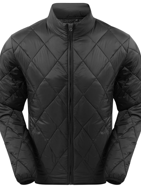 Black Diamond pane padded Jacket