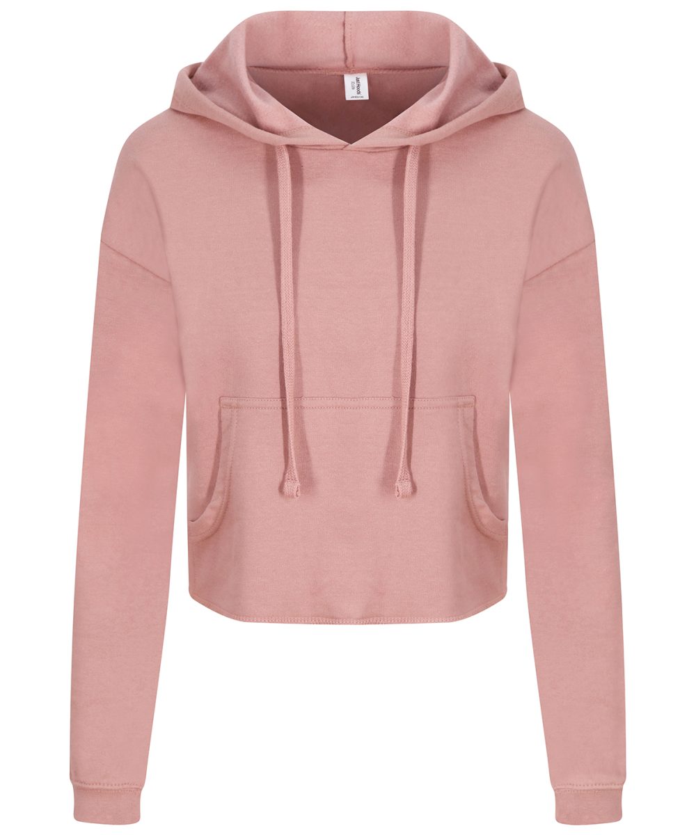 Dusty Pink Women's cropped hoodie