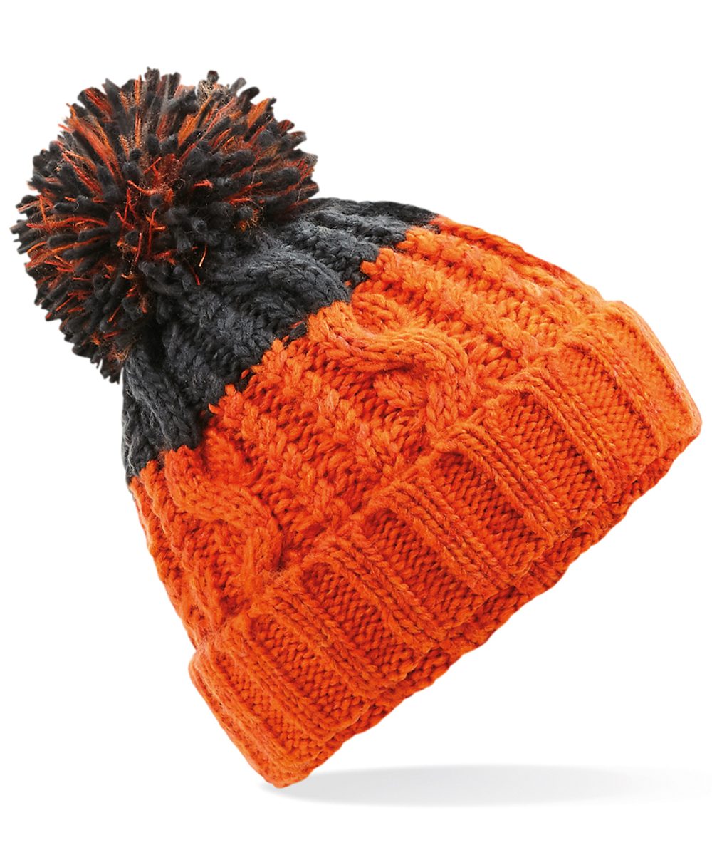 Orange/Graphite Grey Apres beanie