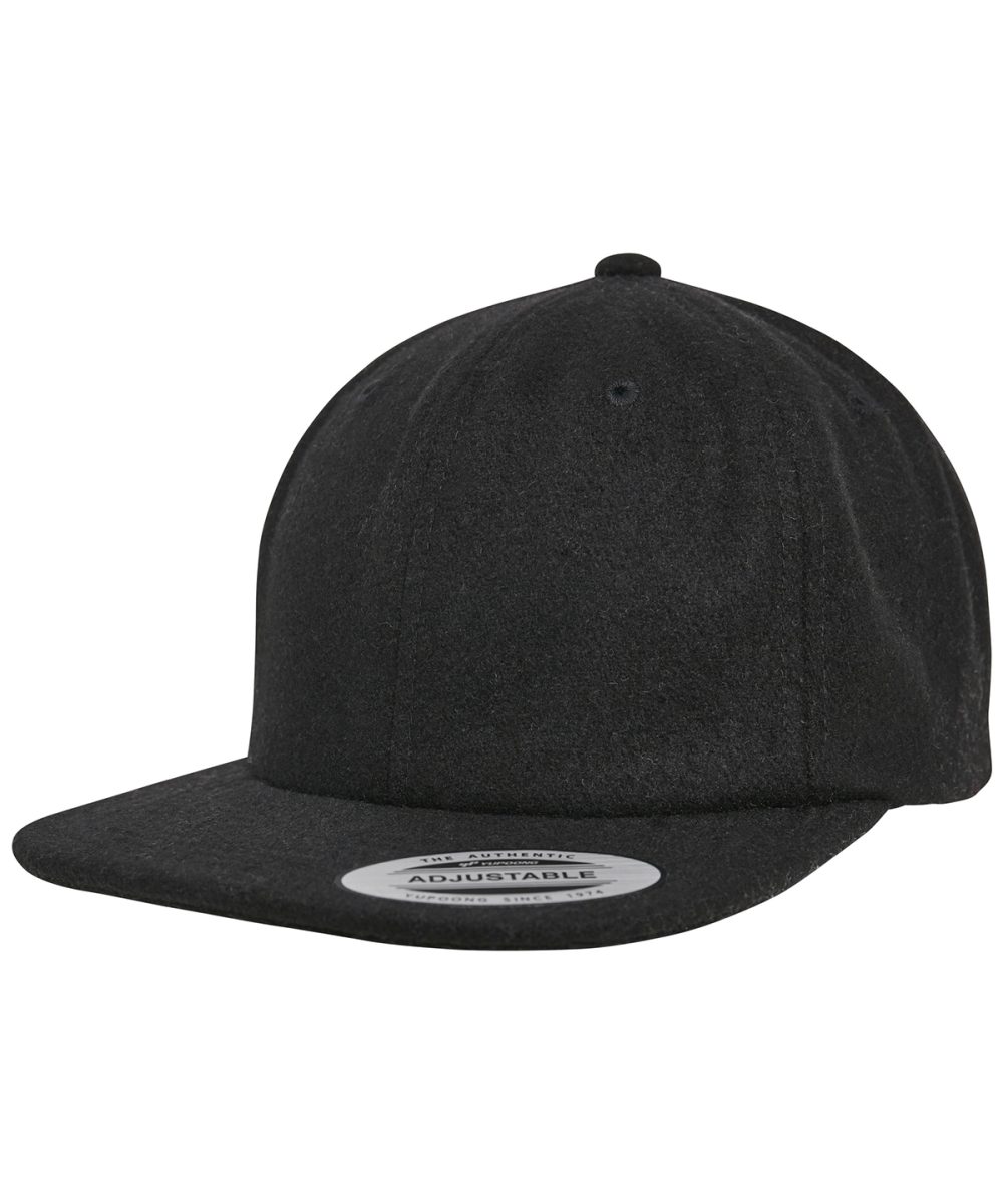 Black Melton cap