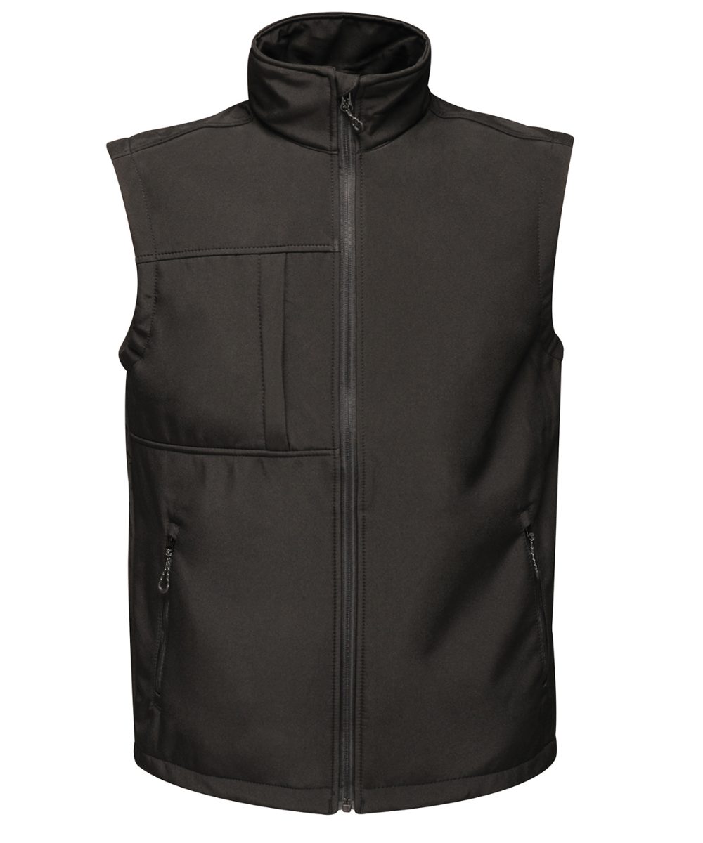 Black/Black Octagon 3-layer bodywarmer