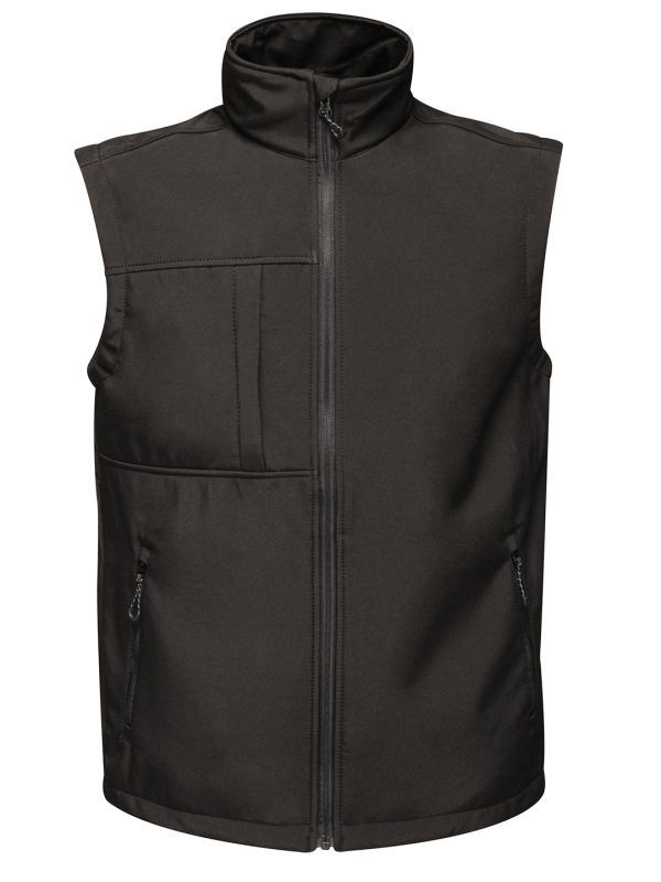 Black/Black Octagon 3-layer bodywarmer