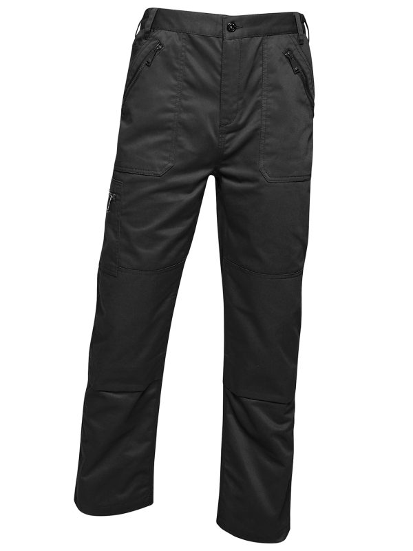 Black Pro action trousers