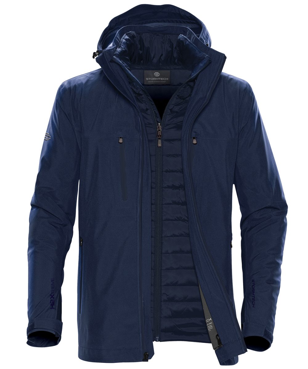 Navy/Navy* Matrix system jacket