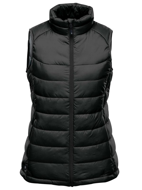 Black Women's Stavanger thermal vest