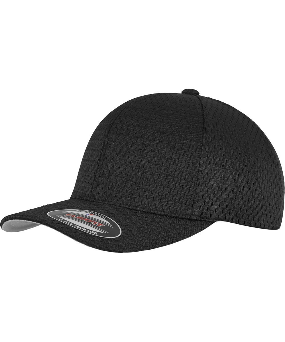 Black Flexfit athletic mesh (6777)