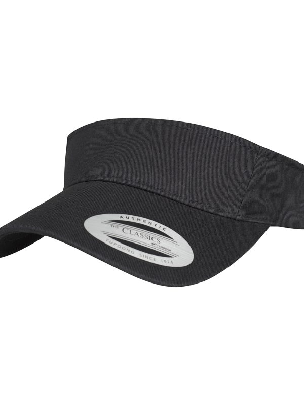 Black Curved visor cap (8888)