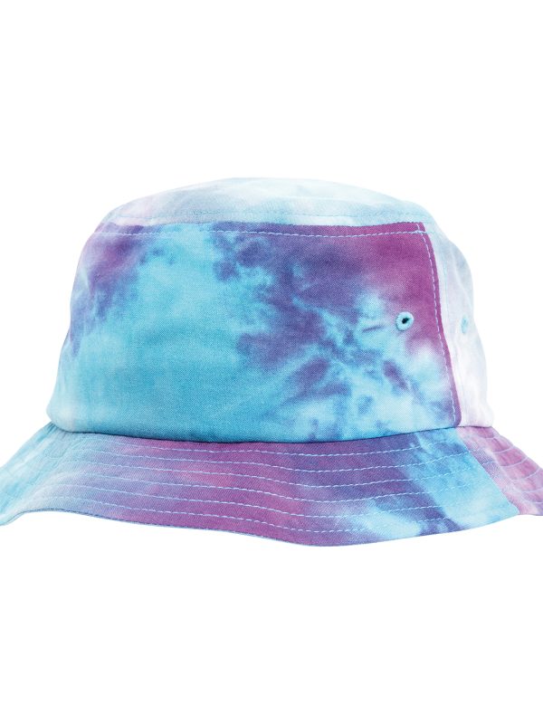 Purple Turquoise Festival print bucket hat (5003TD)