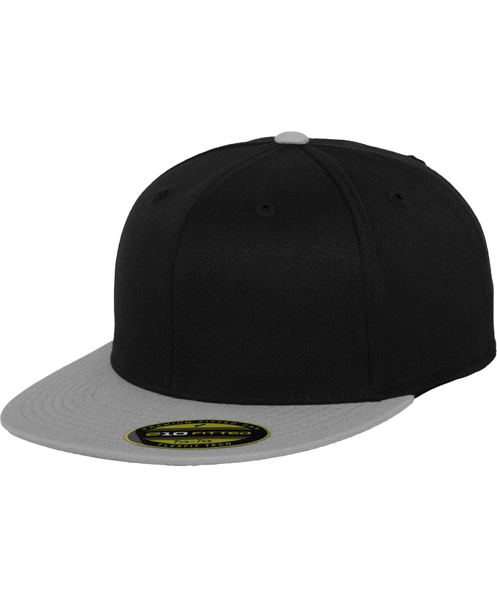 Black/Grey Premium 210 fitted 2-tone (6210T)