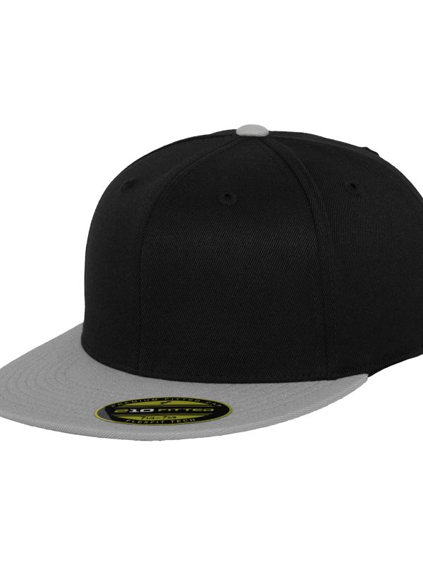 Black/Grey Premium 210 fitted 2-tone (6210T)