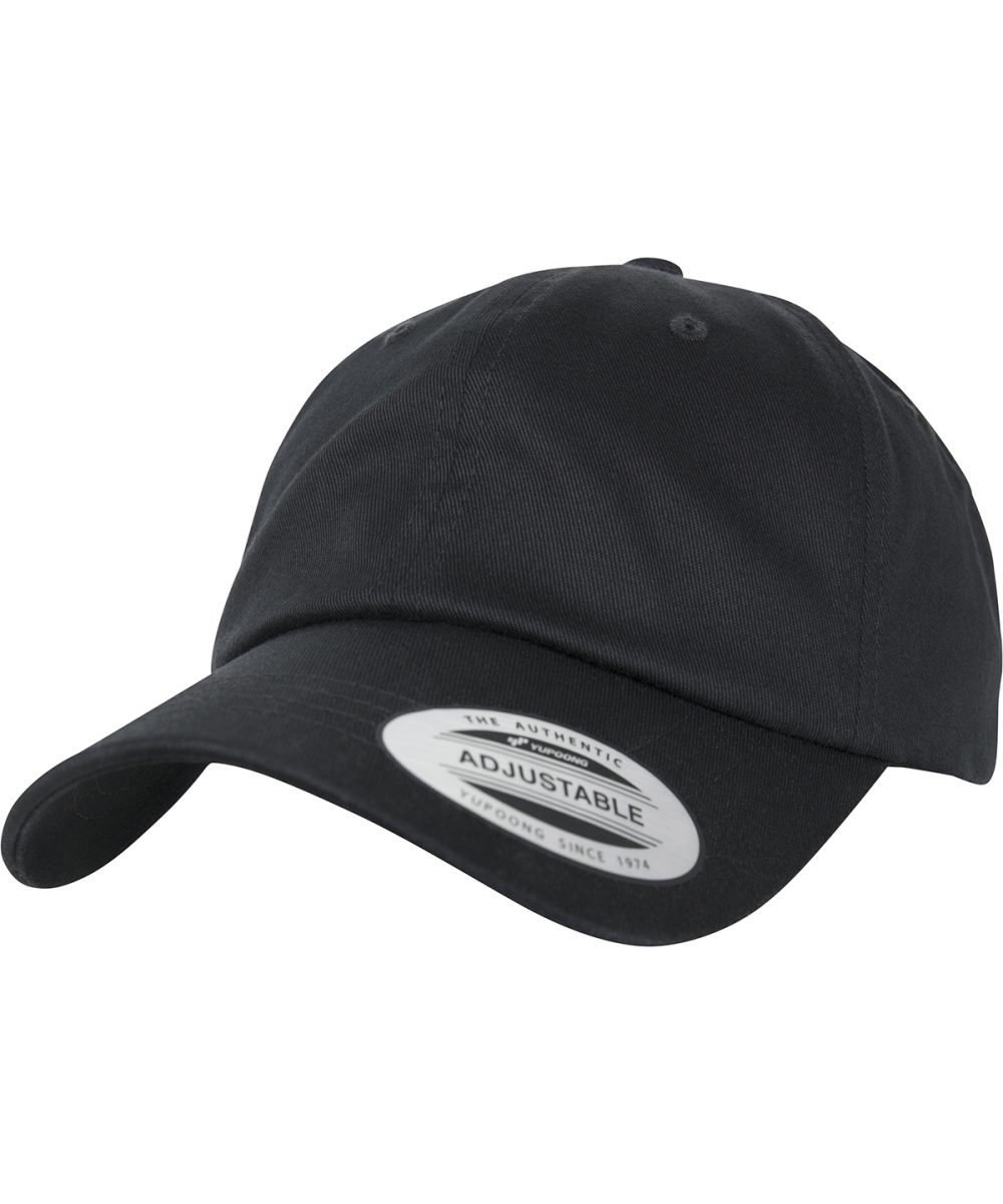 Black Low-profile organic cotton cap (6245OC)