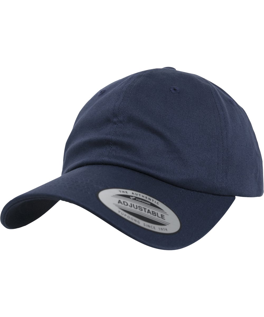 Navy Low-profile organic cotton cap (6245OC)