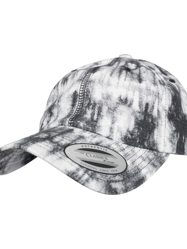 Grey Low-profile tie-dye cap (6245TD)