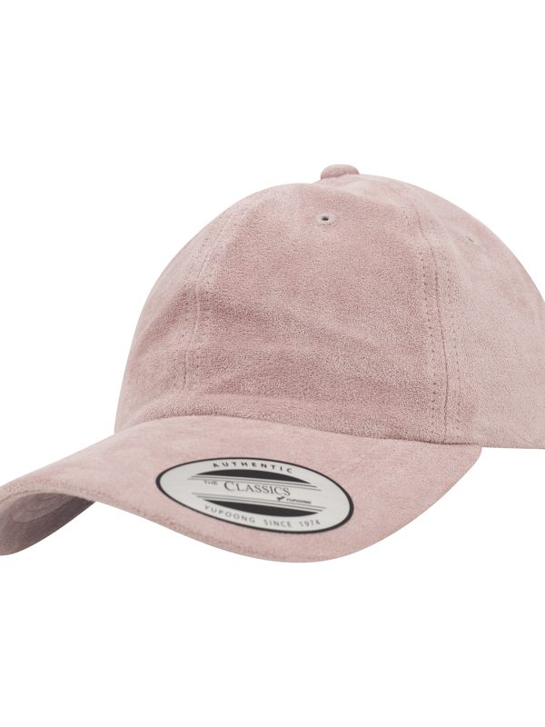 Light Rose Low-profile velours cap (6245VC)