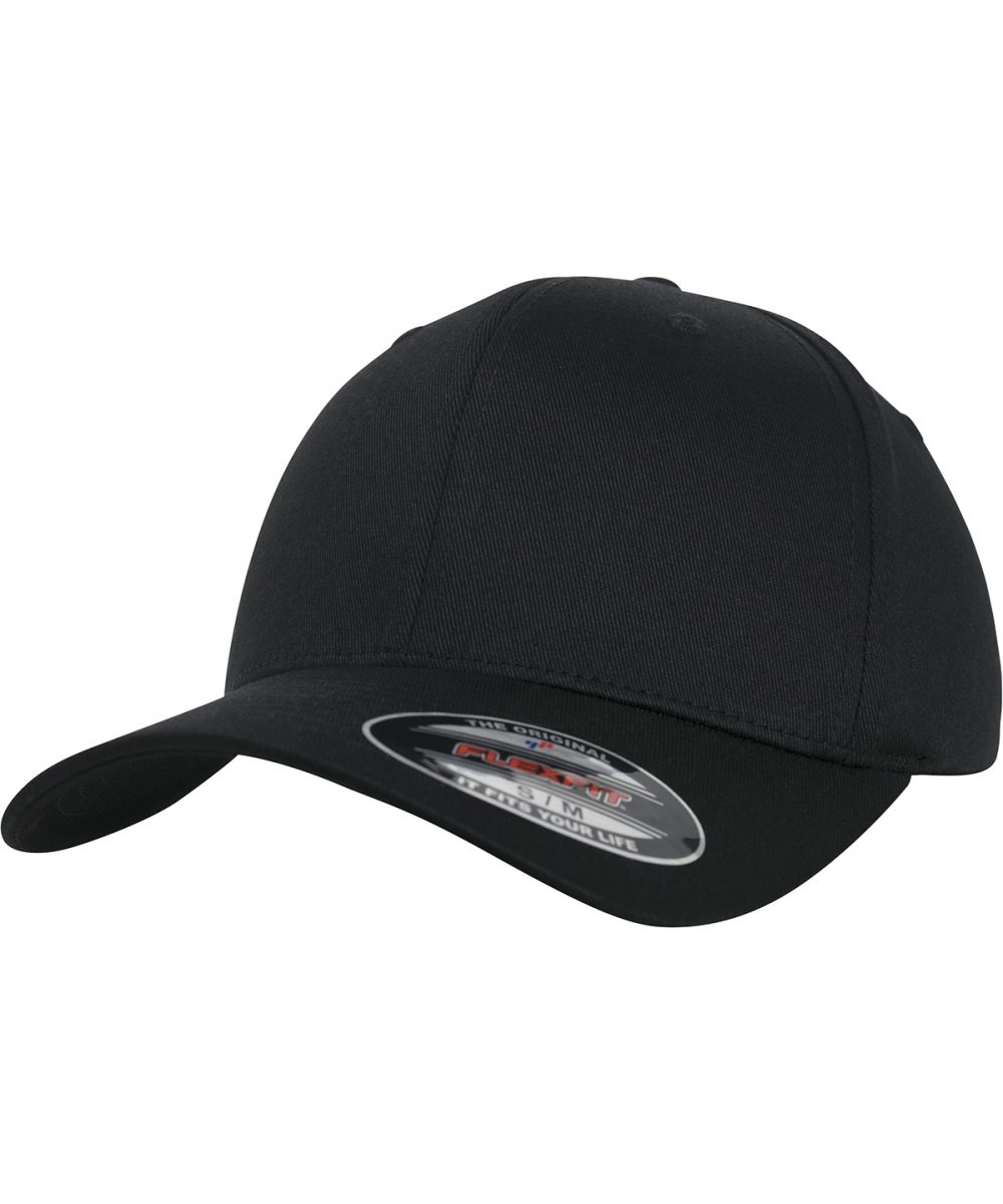 Black Flexfit organic cotton cap (6277OC)