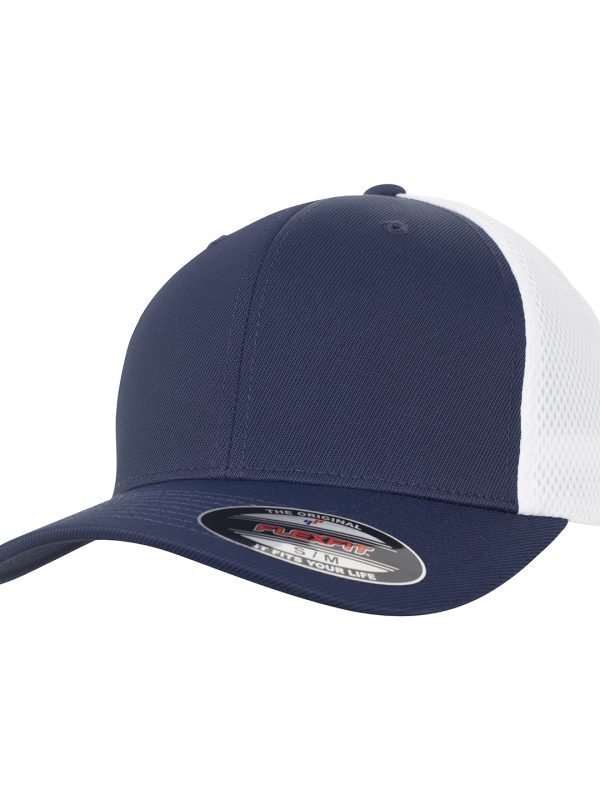 Navy/White Flexfit ultra-fibre and airmesh 2-tone (6533T)