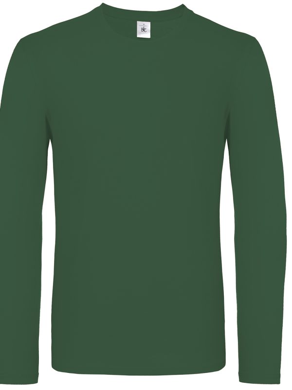 Bottle Green B&C #E150 long sleeve