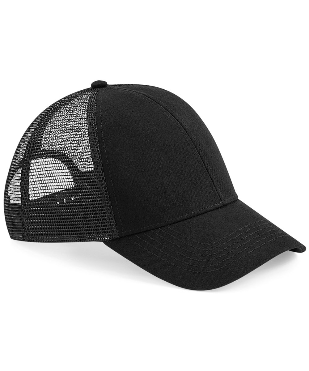 Black Organic cotton trucker