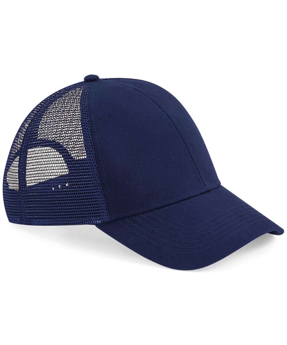 Oxford Navy Organic cotton trucker