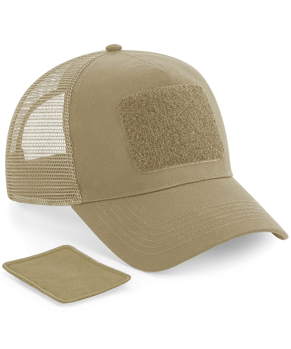 Desert Sand Patch snapback trucker