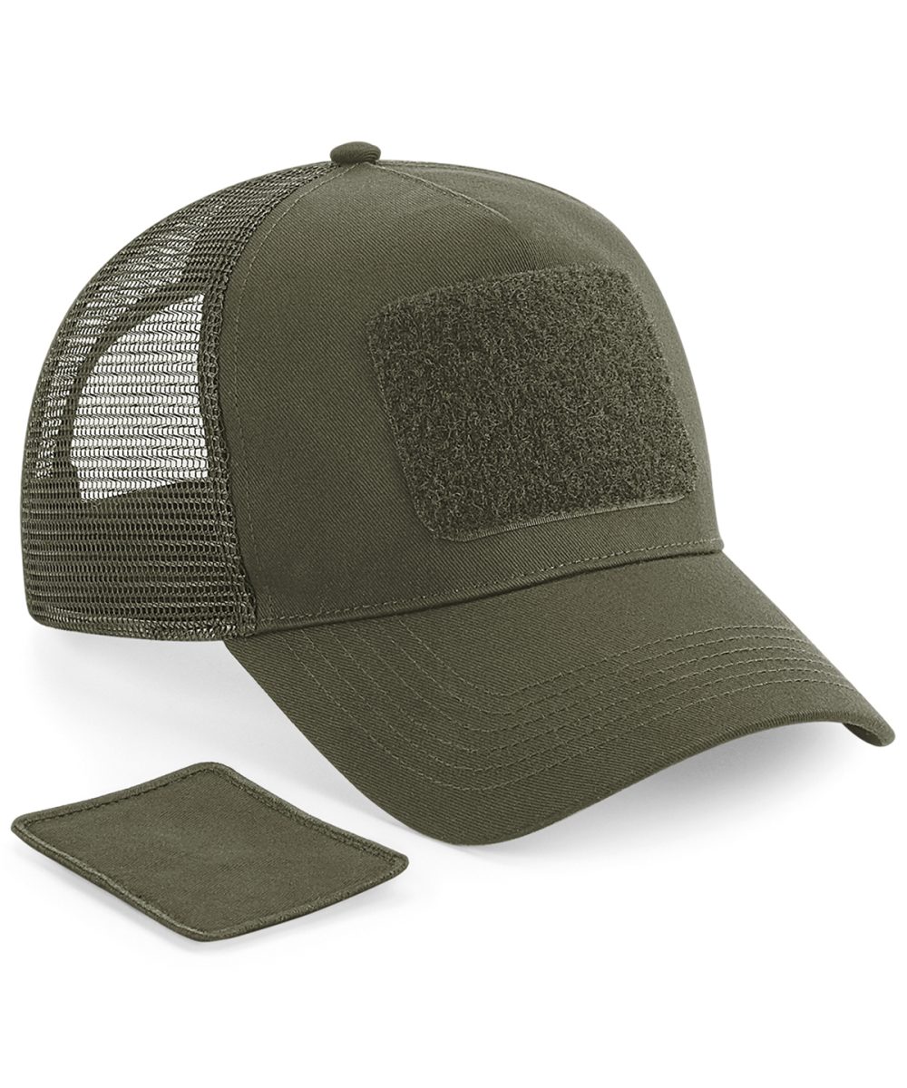 Military Green Patch snapback trucker