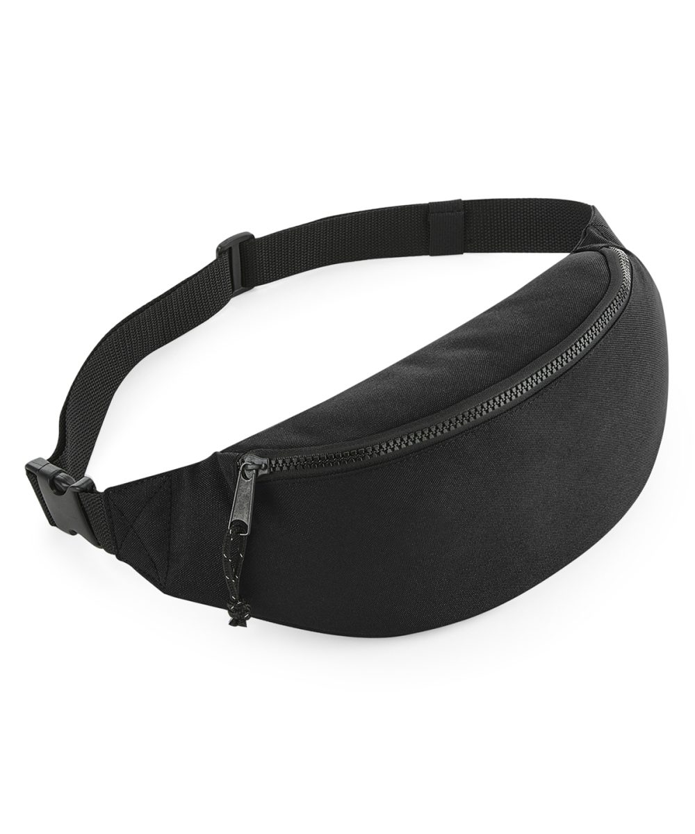 Black Recycled waistpack