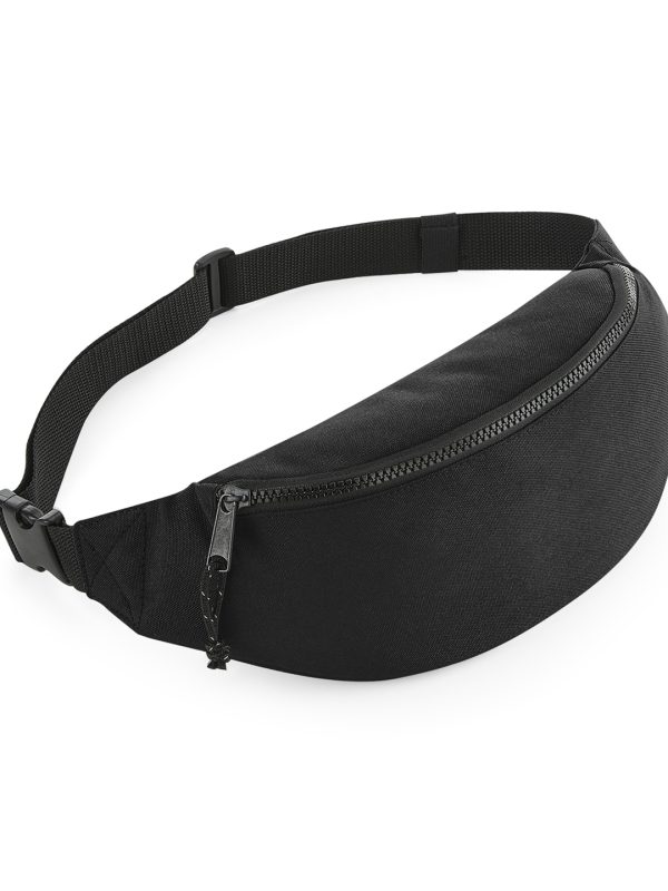 Black Recycled waistpack