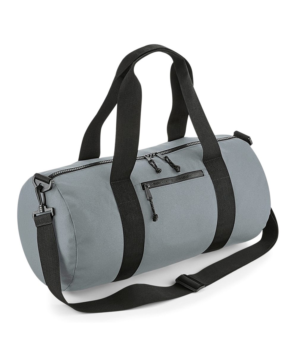 Pure Grey Recycled barrel bag