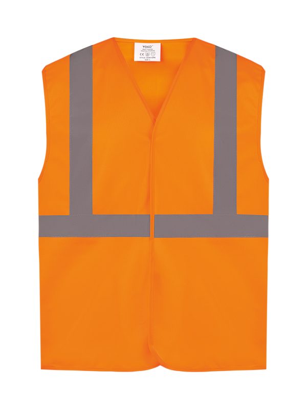 Orange Hi-vis railway waistcoat class 2 (HVW118PE)