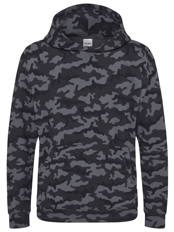 Black Camo Kids camo hoodie