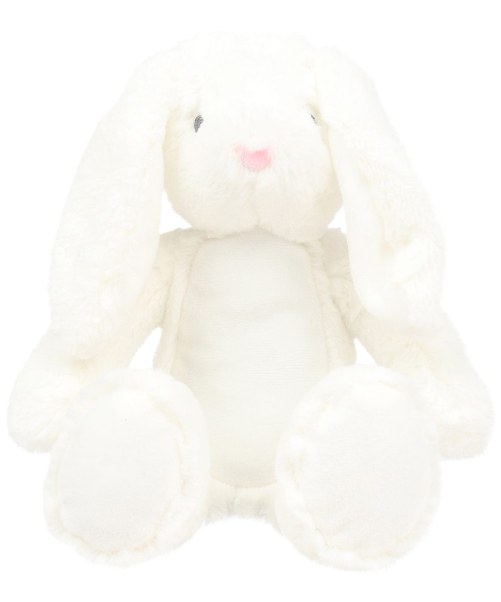 Bunny White Printme mini teddy