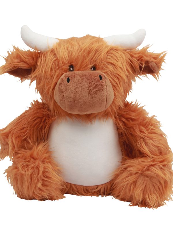 Brown Zippie highland cow