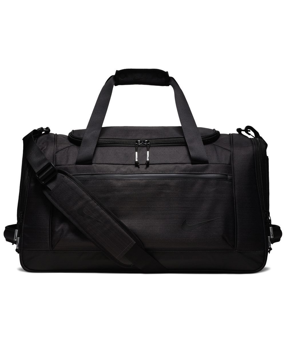 Black/Black Nike departure duffle