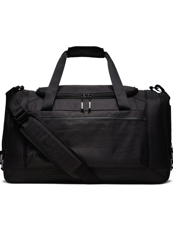 Black/Black Nike departure duffle