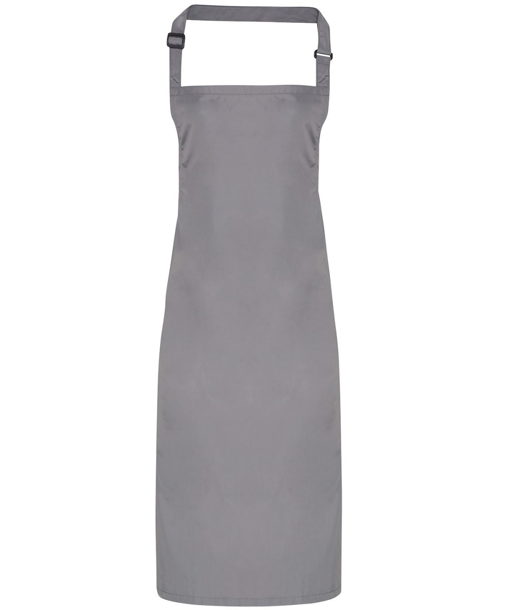 Dark Grey Waterproof bib apron