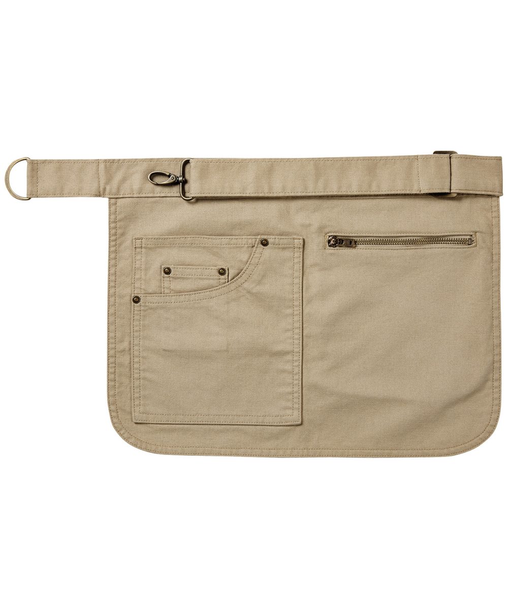 Khaki Metro utility hip apron