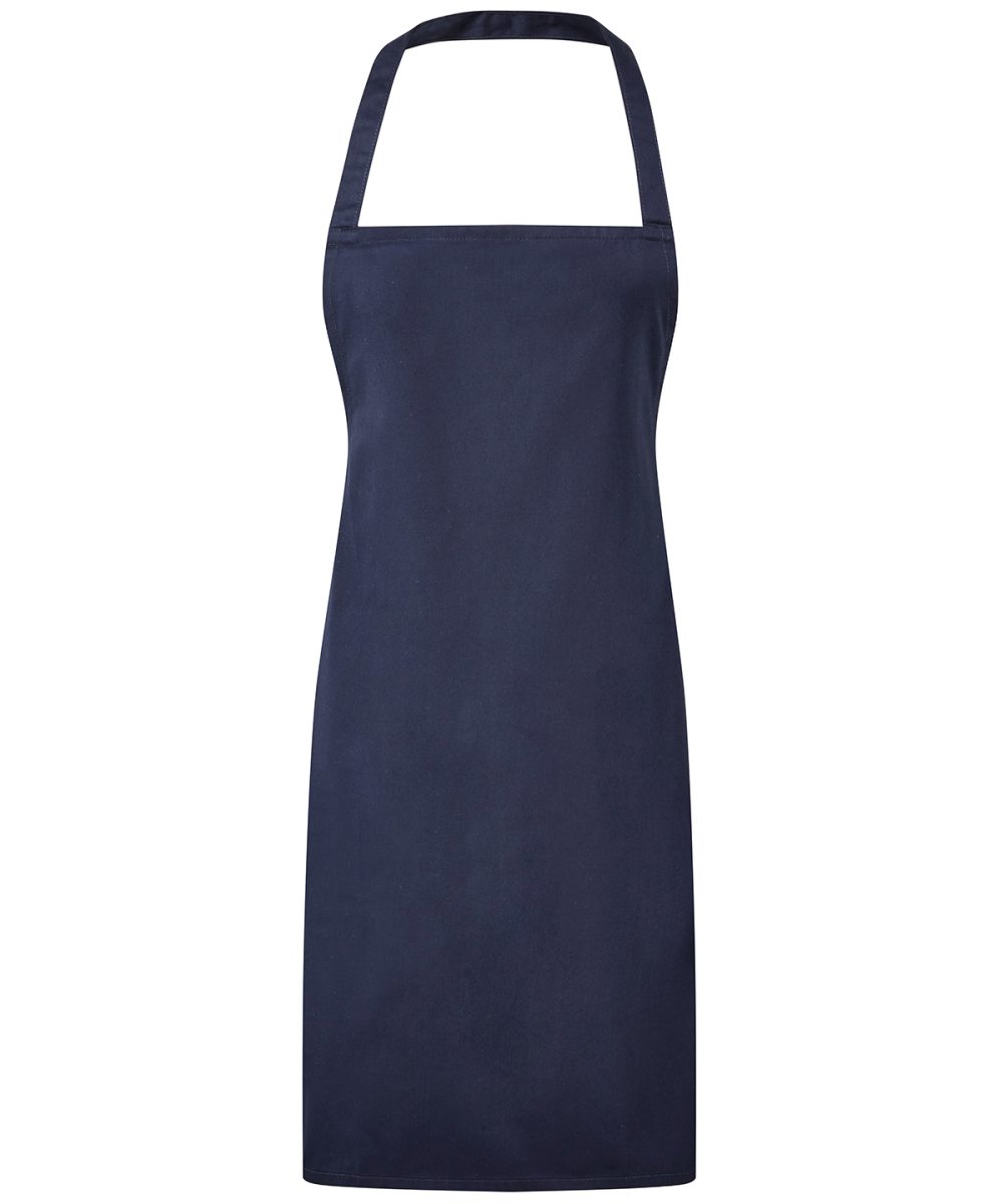 Navy Essential bib apron