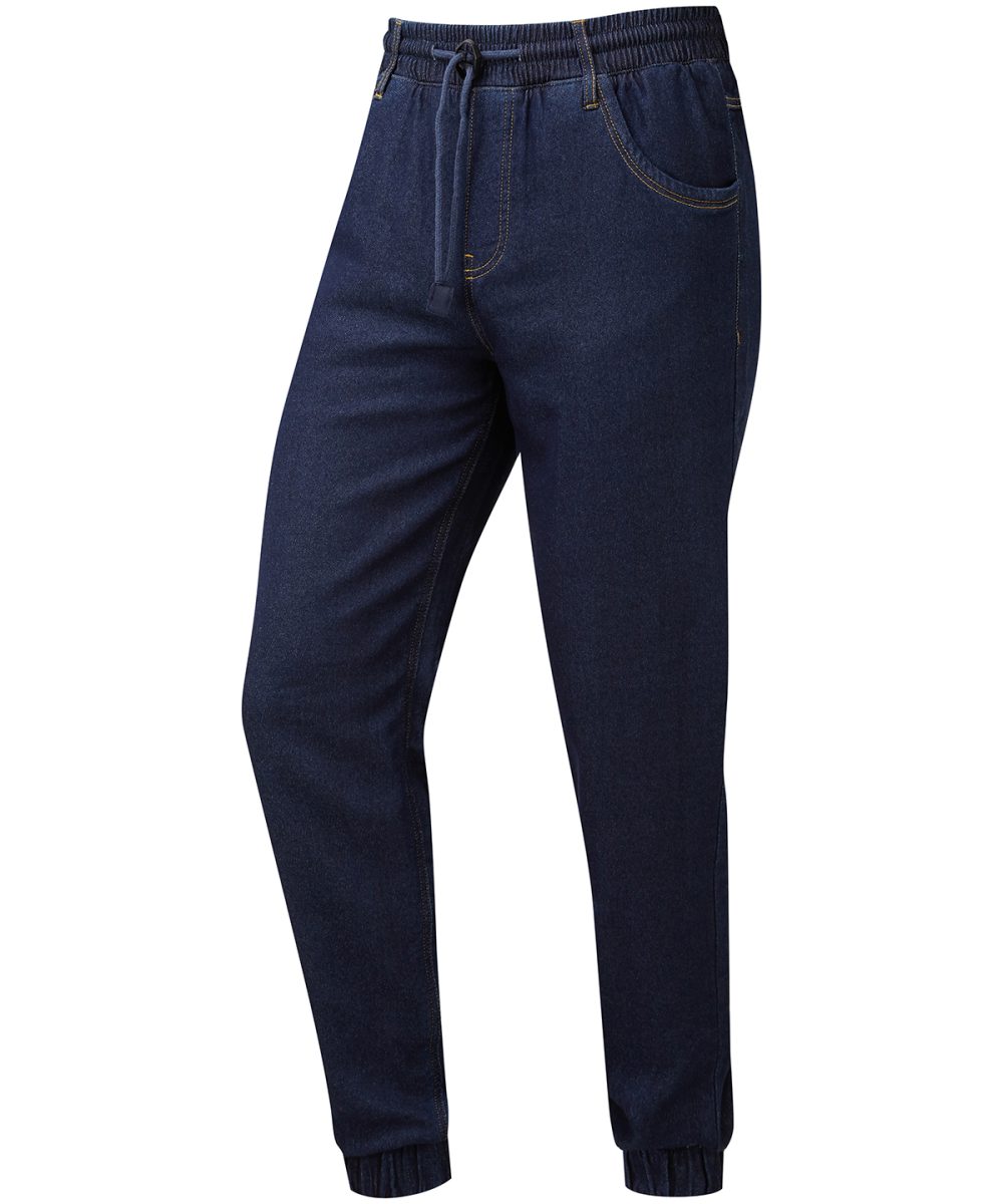 Indigo Denim Chef's artisan jogger bottoms