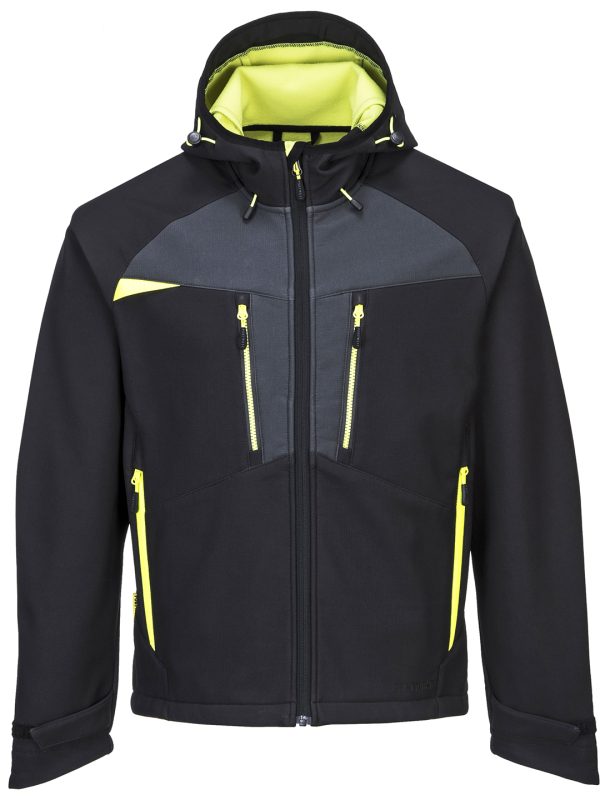 Black DX4 Softshell jacket (DX474)